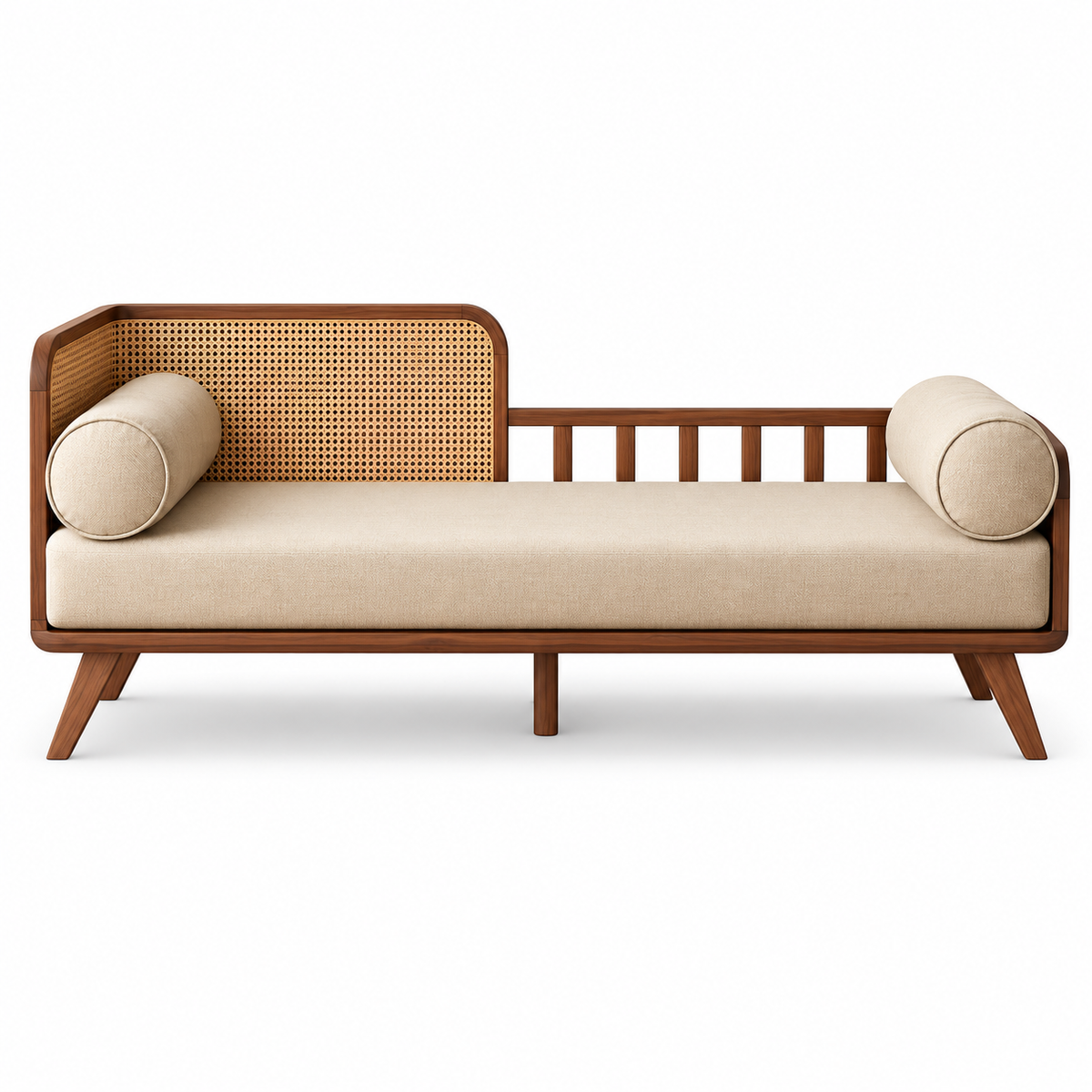 Anouk Rattan Daybed — daybed in natural rattan | Belmont & Kensing
