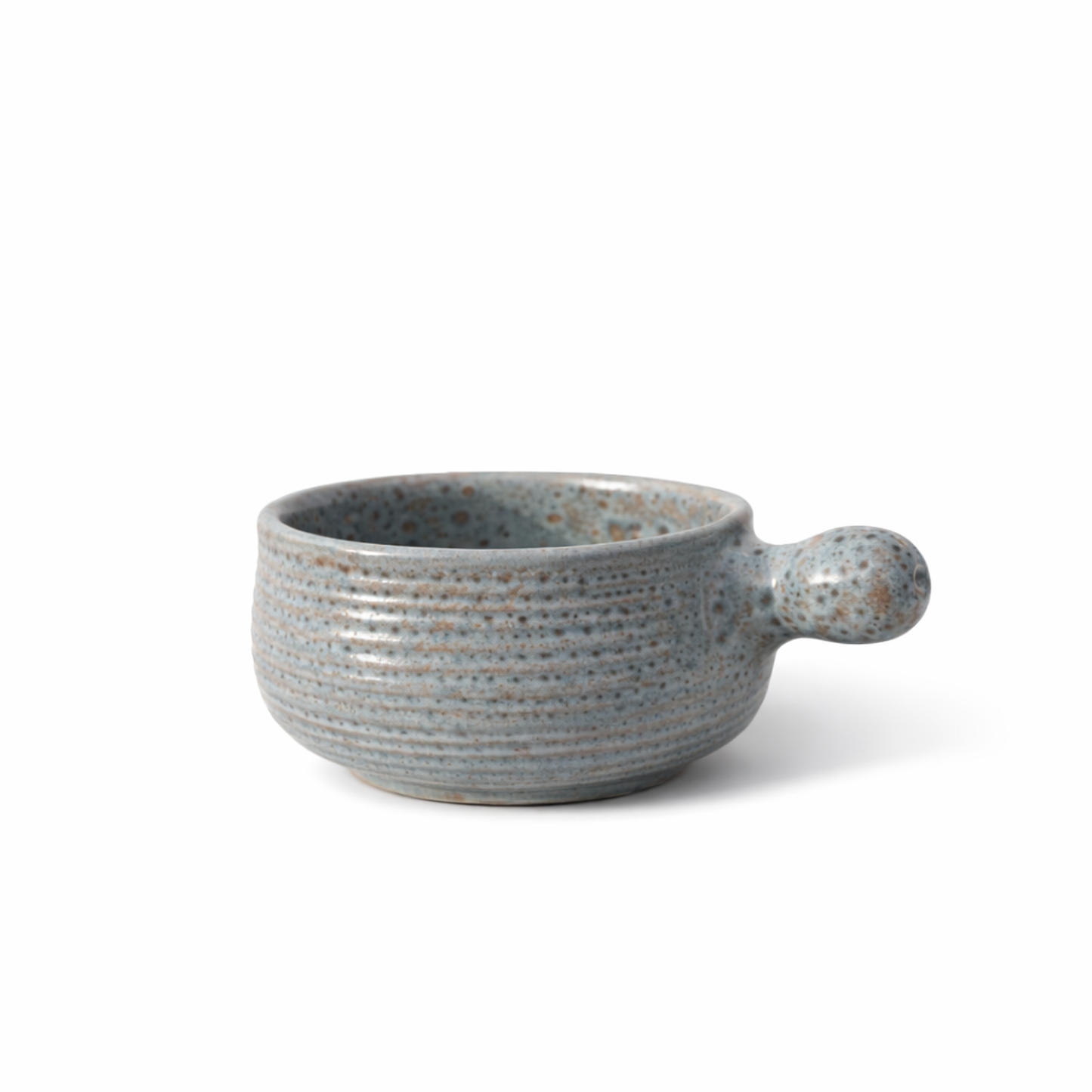 Grey Handled Ceramic Bowl — Belmont & Kensing