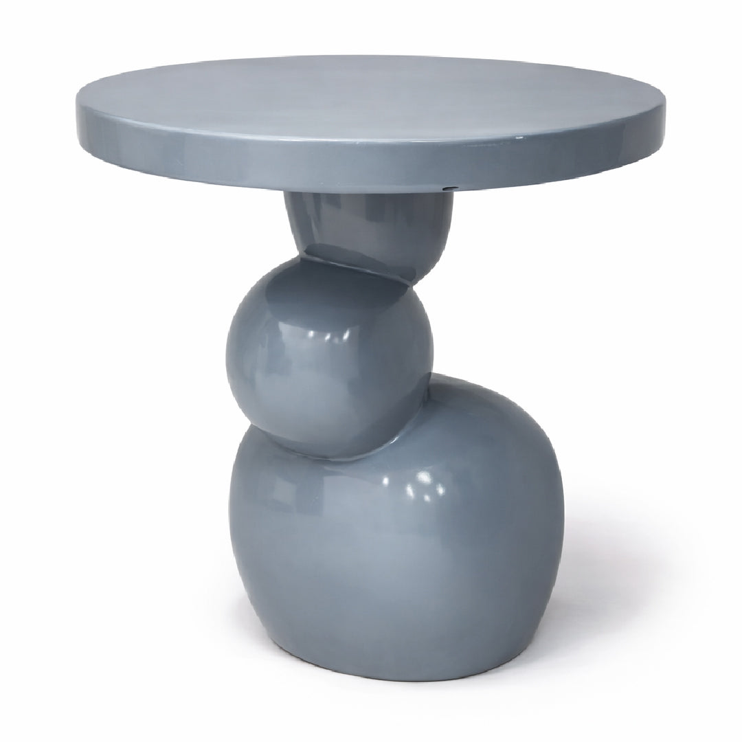 Round Pedestal Table – Charcoal