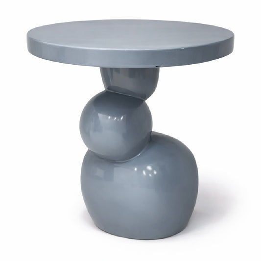 Round Pedestal Table – Charcoal