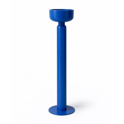 Pedestal Floor Lamp – Cobalt Blue
