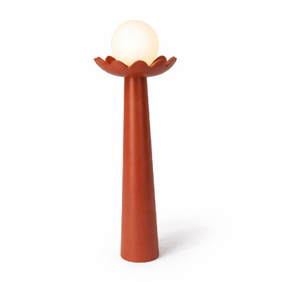 Petal Floor Lamp – Terracotta