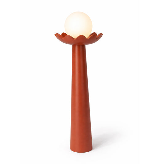 Petal Floor Lamp – Terracotta