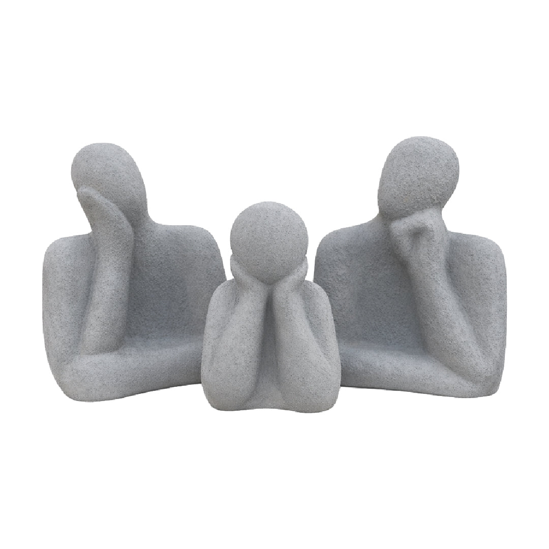 Sculptural Figures Trio