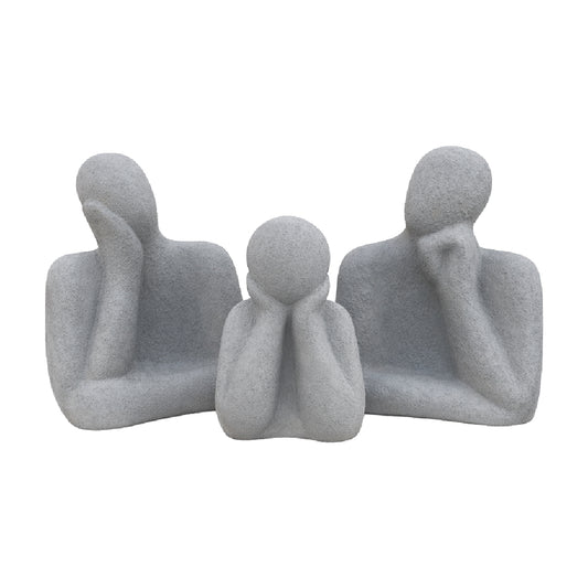 Sculptural Figures Trio
