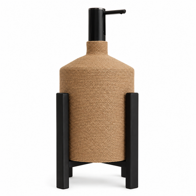 Noma Woven Bottle Cover & Stand