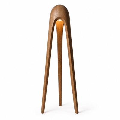 Arc Tripod Floor Lamp — floor lamp in brass | Belmont & Kensing