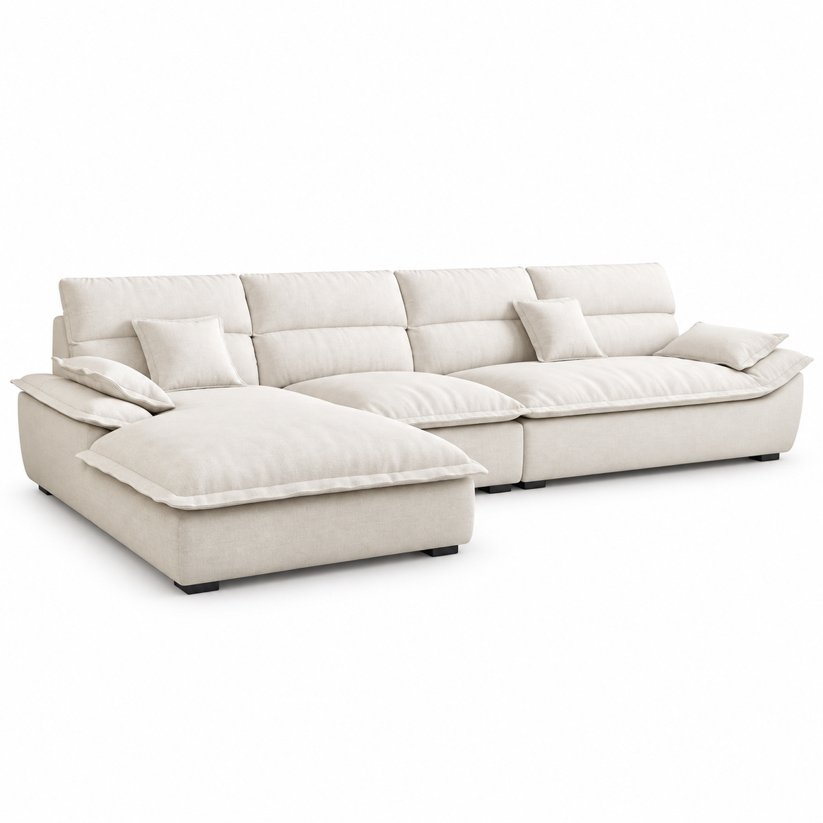 Halden Modular Sofa — modular sofa in ivory | Belmont & Kensing