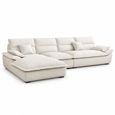 Halden Modular Sofa — modular sofa in ivory | Belmont & Kensing