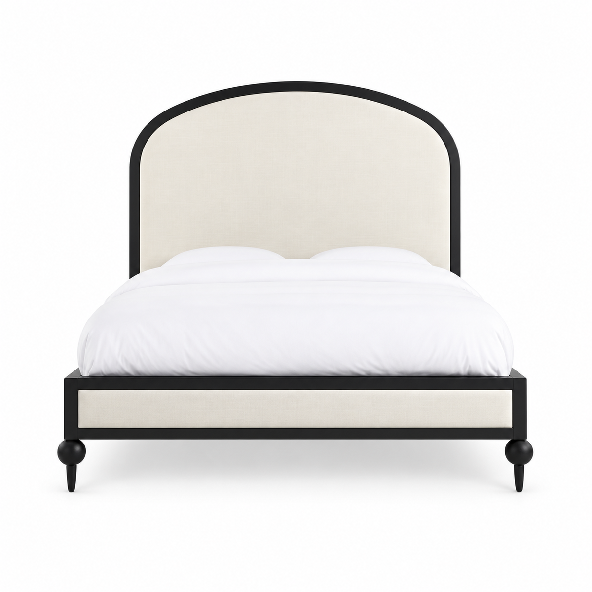 Hoop Bed Frame — bed frame in black | Belmont & Kensing