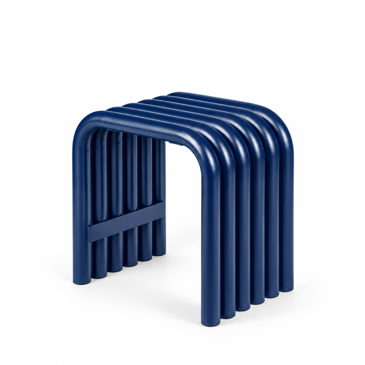 Tube Stool — detail of the stool finish | Belmont & Kensing