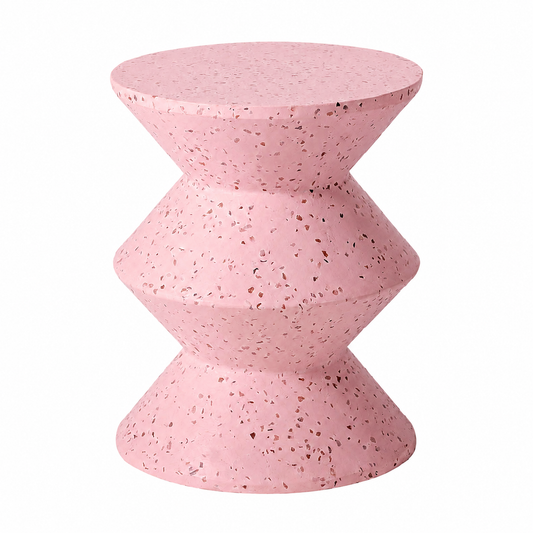 Terrazzo Pedestal Table