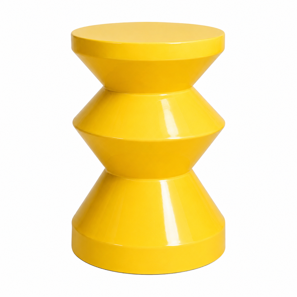 Stacked Hourglass Side Table