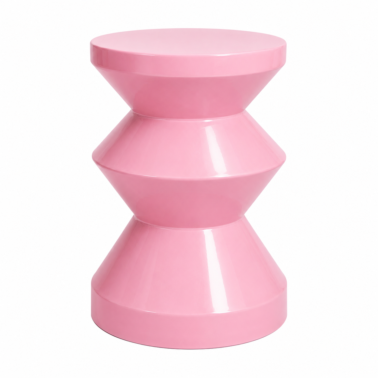Stacked Hourglass Side Table