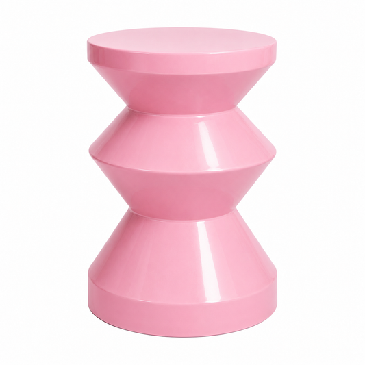 Stacked Hourglass Side Table
