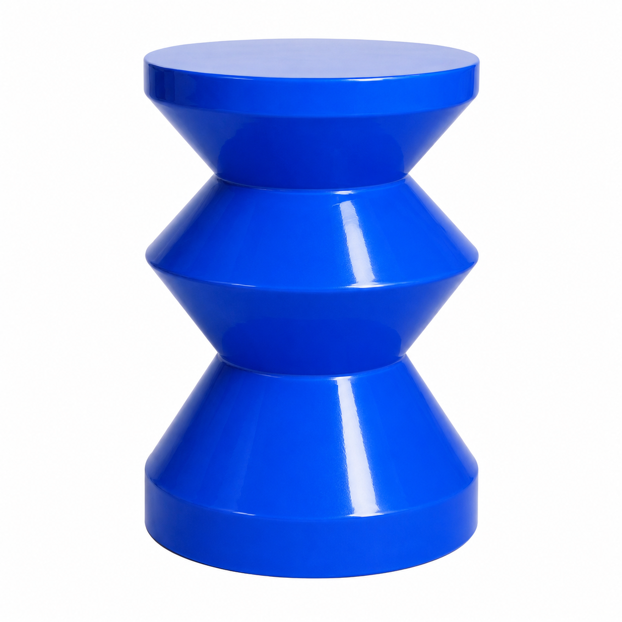 Stacked Hourglass Side Table