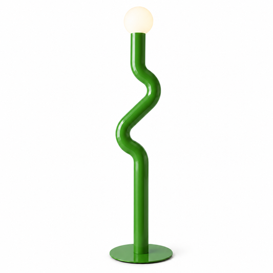 Squiggle Floor Lamp — detail of the lamp shade | Belmont & Kensing