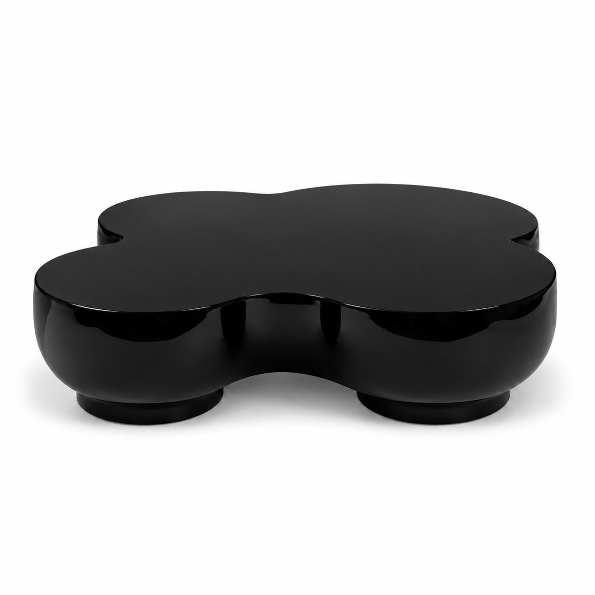 Trifoglio Clover Coffee Table — clover-shaped coffee table, alternate view | Belmont & Kensing