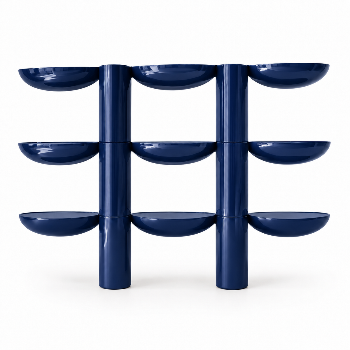 Modulo Bowl Shelving Unit — bowl shelving unit, detail view | Belmont & Kensing