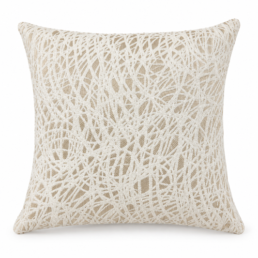 Linen Thread Cushion — linen thread textured cushion | Belmont & Kensing