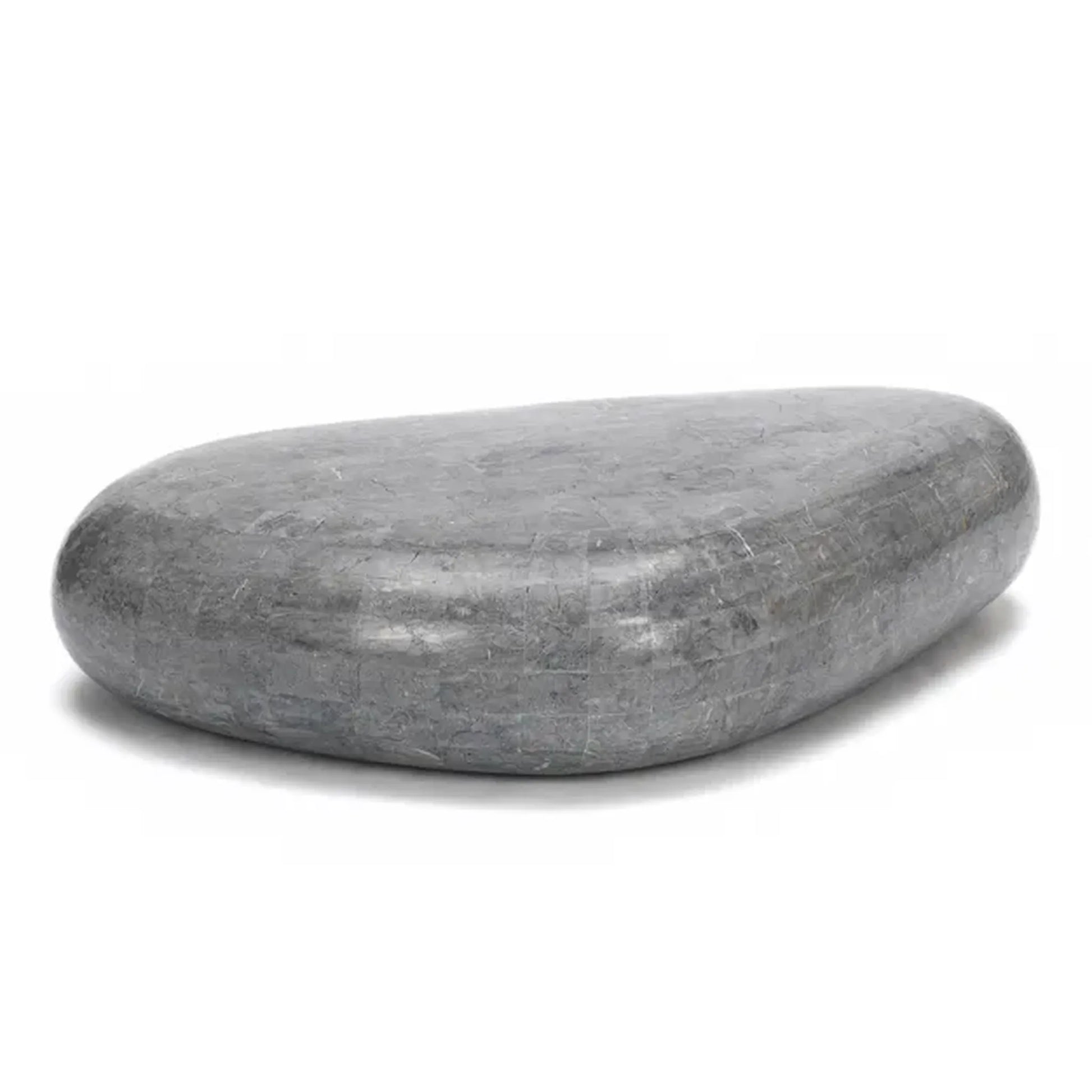 Belmont & Kensing grey stone pebble coffee table