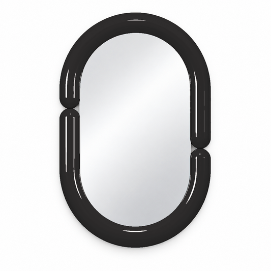 Oval Wall Mirror — oval wall mirror, alternate view | Belmont & Kensing
