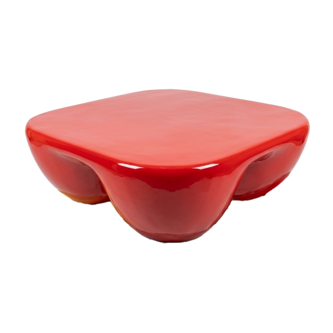 Drinks Coffee Table – Glossy Red