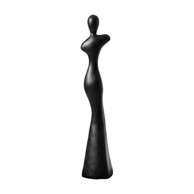 Draped Figure – Matte Black