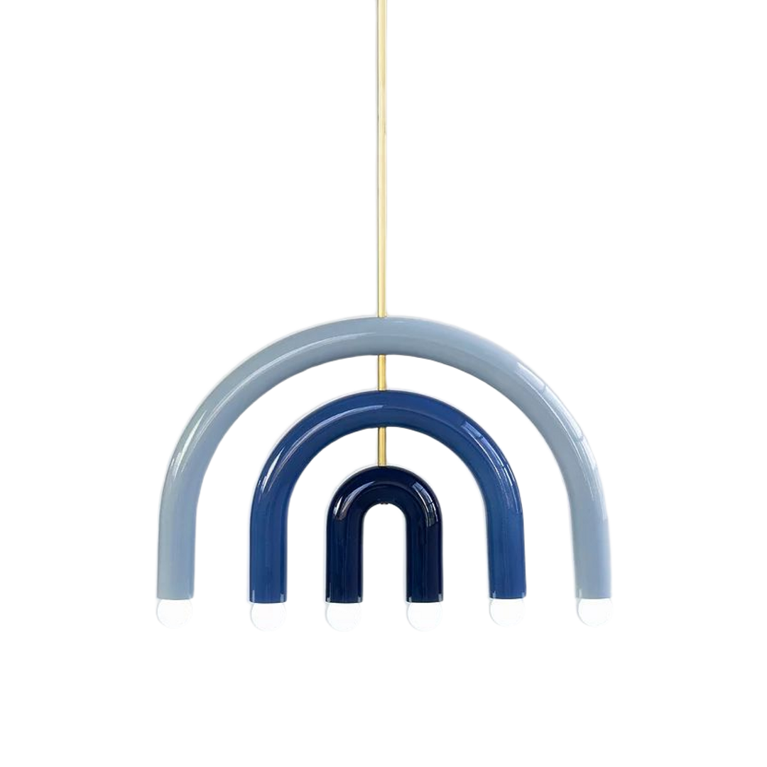 Arco Rainbow Pendant Light — arched rainbow pendant light | Belmont & Kensing