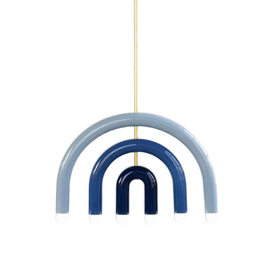 Arco Rainbow Pendant Light — arched rainbow pendant light | Belmont & Kensing