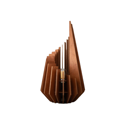 Origami Folded Table Lamp — table lamp in natural finish | Belmont & Kensing