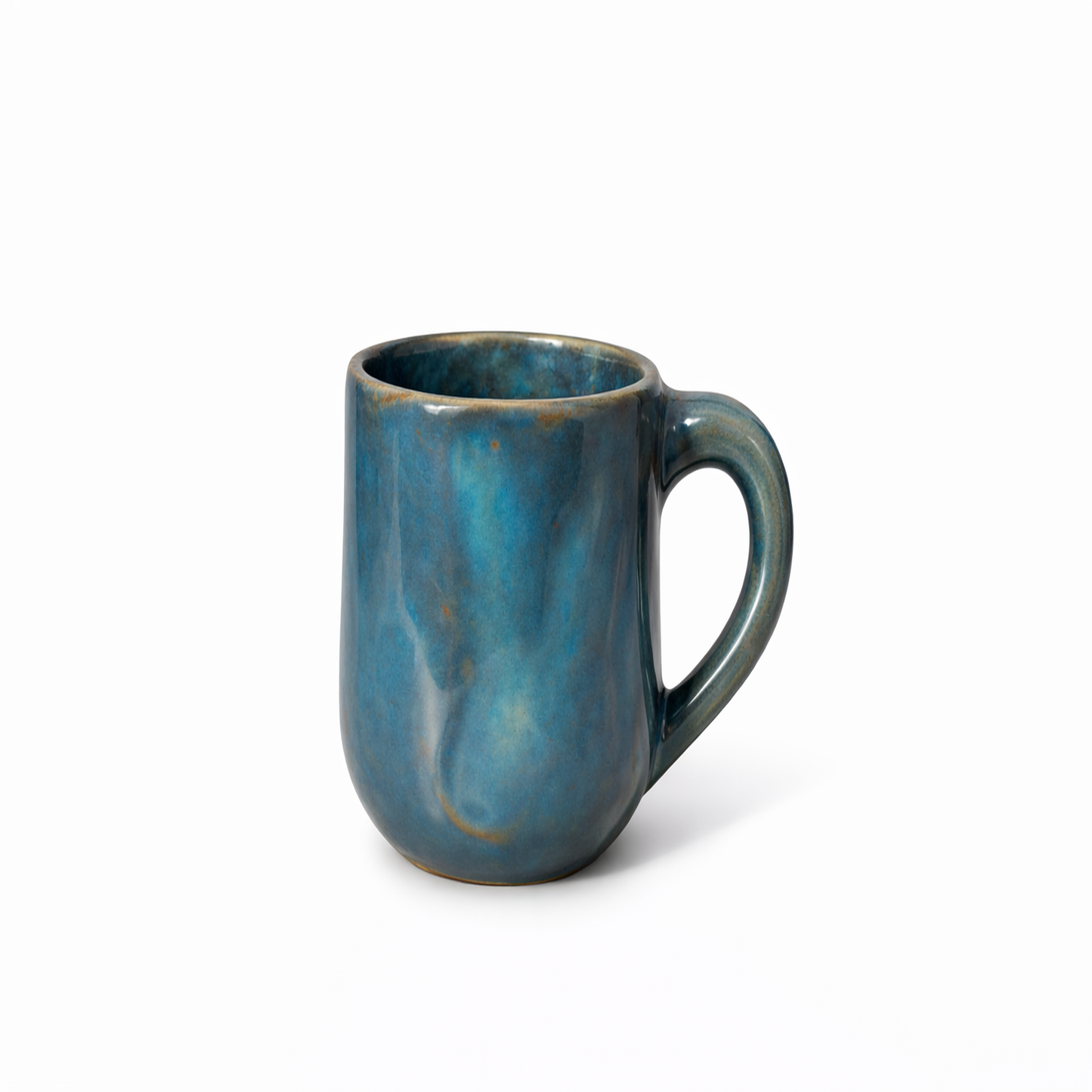 Blue Teal Ceramic Mug — Belmont & Kensing