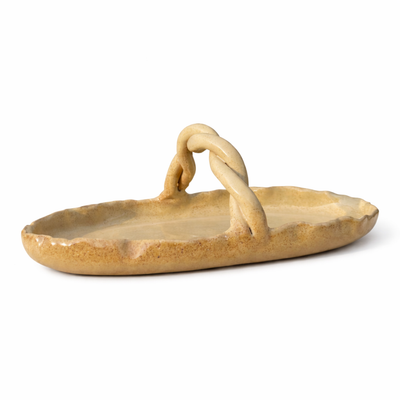 Gold Handled Boat Tray — Belmont & Kensing