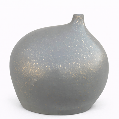 Matte Silver Bud Vase — Belmont & Kensing