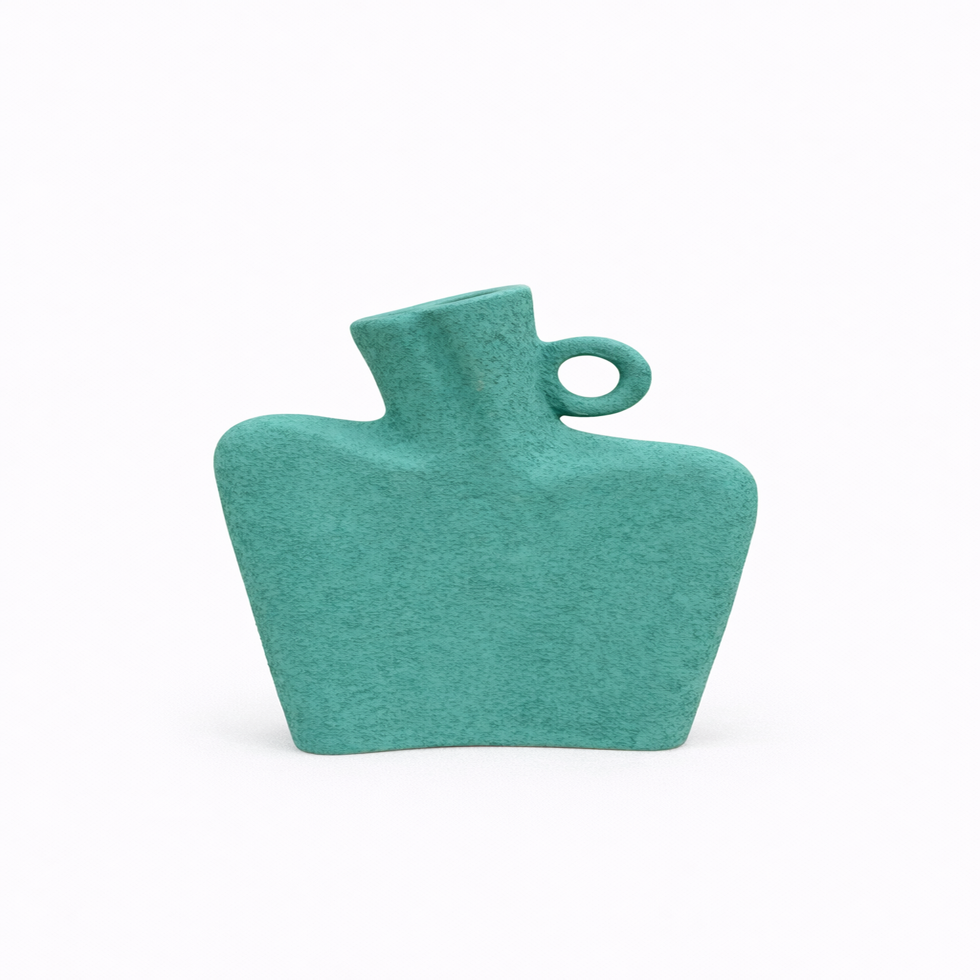 Teal Sculptural Object — Belmont & Kensing