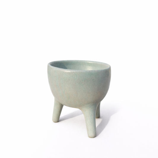 White Tripod Vessel — Belmont & Kensing