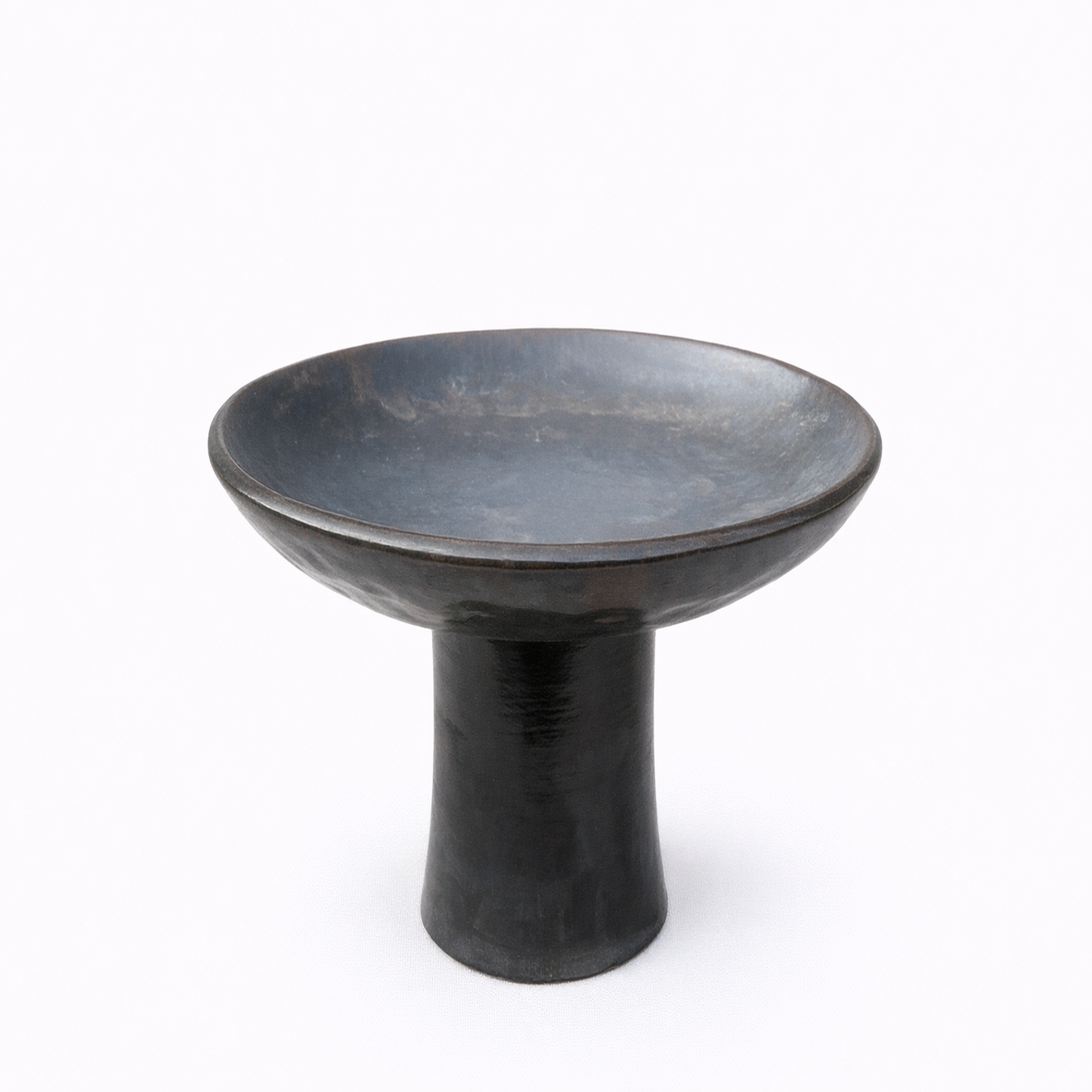 Green Footed Pedestal Bowl