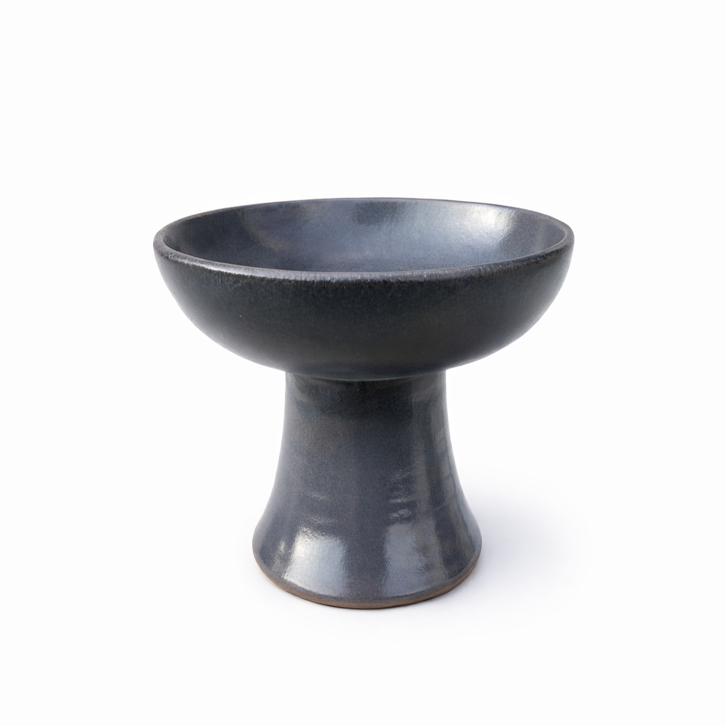 Green Footed Pedestal Bowl