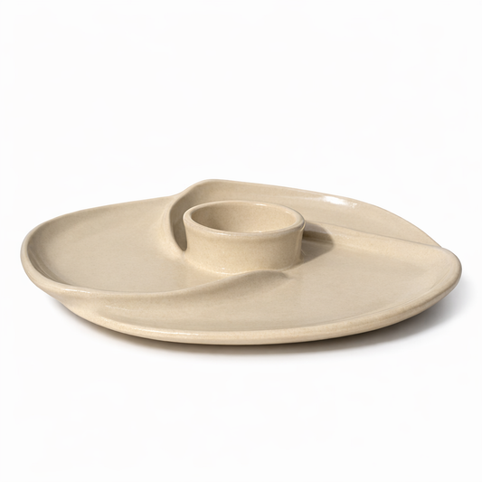 Cream Lidded Serving Dish — Belmont & Kensing