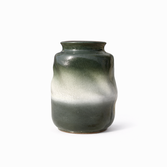 Forest Green Jar Vase — Belmont & Kensing