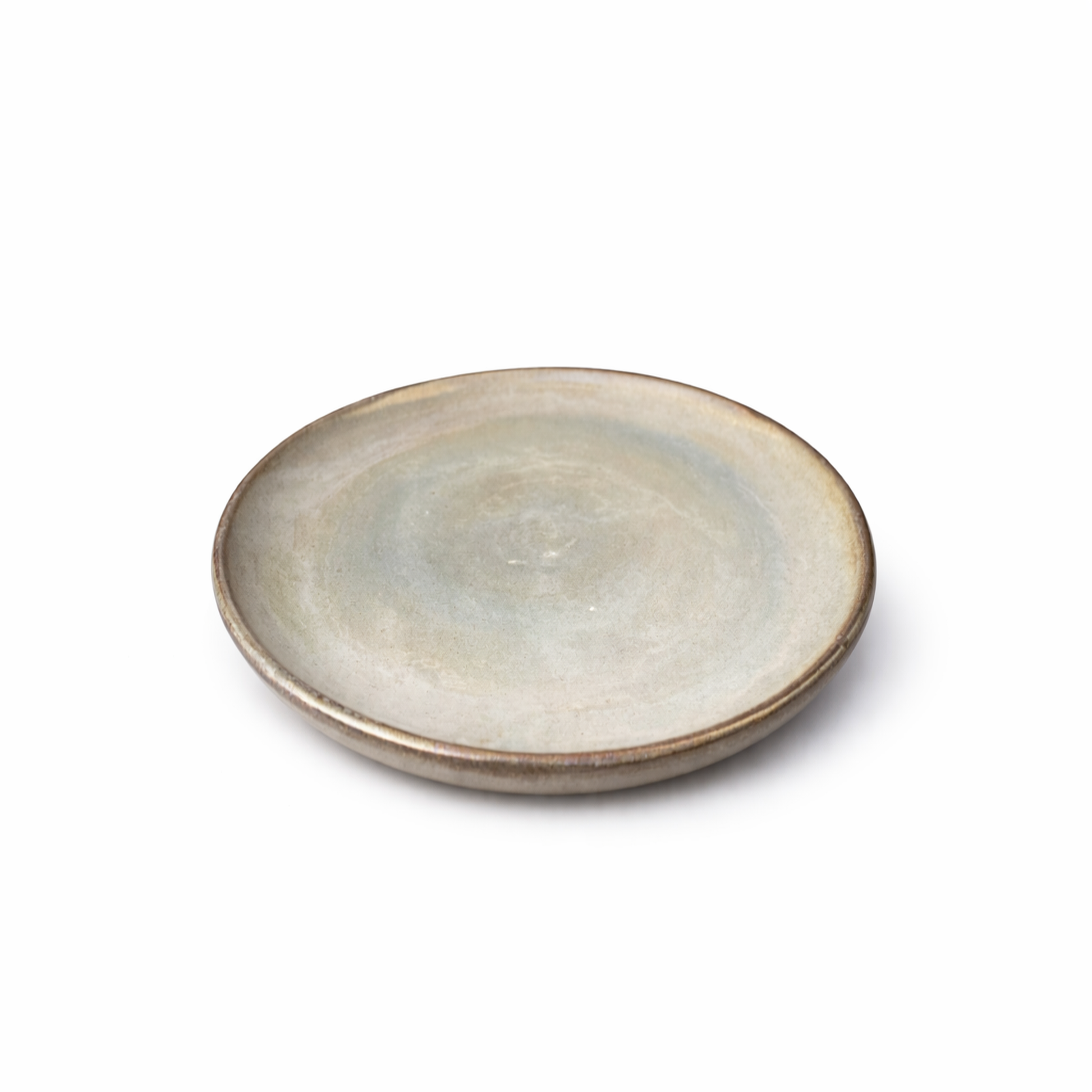 Speckled Stoneware Plate — Belmont & Kensing