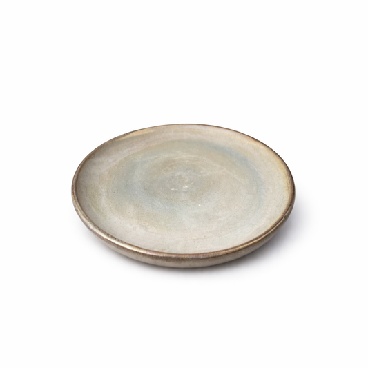 Speckled Stoneware Plate — Belmont & Kensing