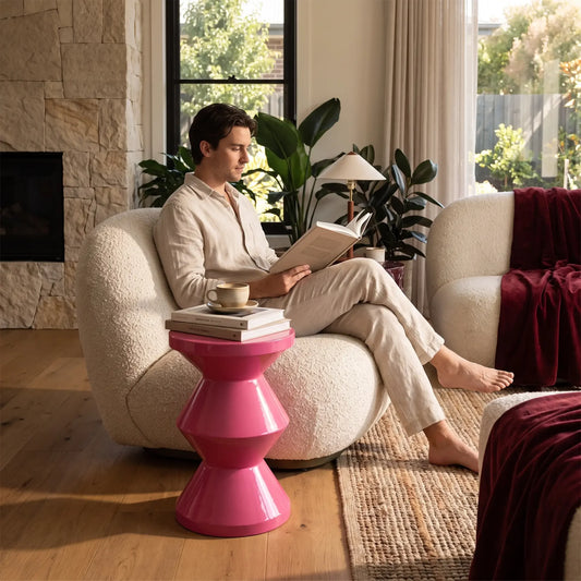 Sculptural Side Table